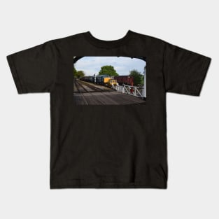 A view of North Weald railway station Kids T-Shirt